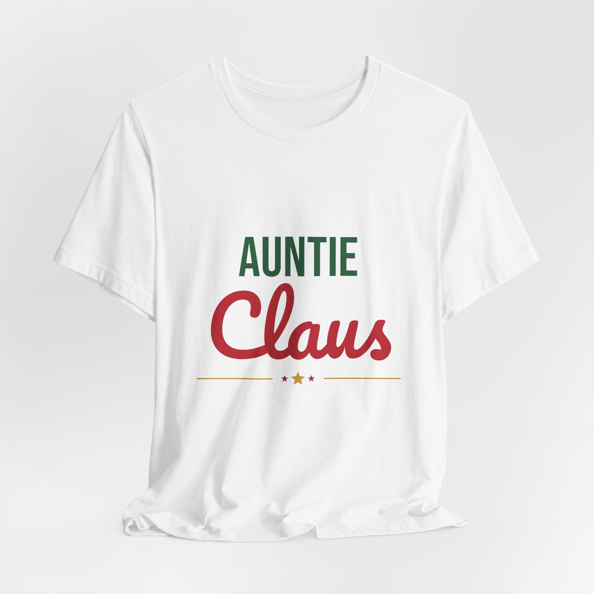 Auntie Claus Shirt, Aunt Christmas T-Shirt, Gift for Auntie
