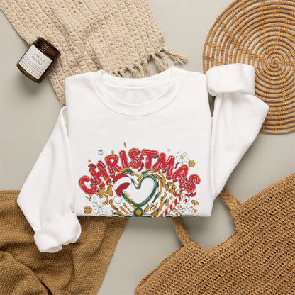 Christmas Nurse Crew Sweatshirt, Retro Nurse Christmas Crewneck, Holiday Nurse Sweater