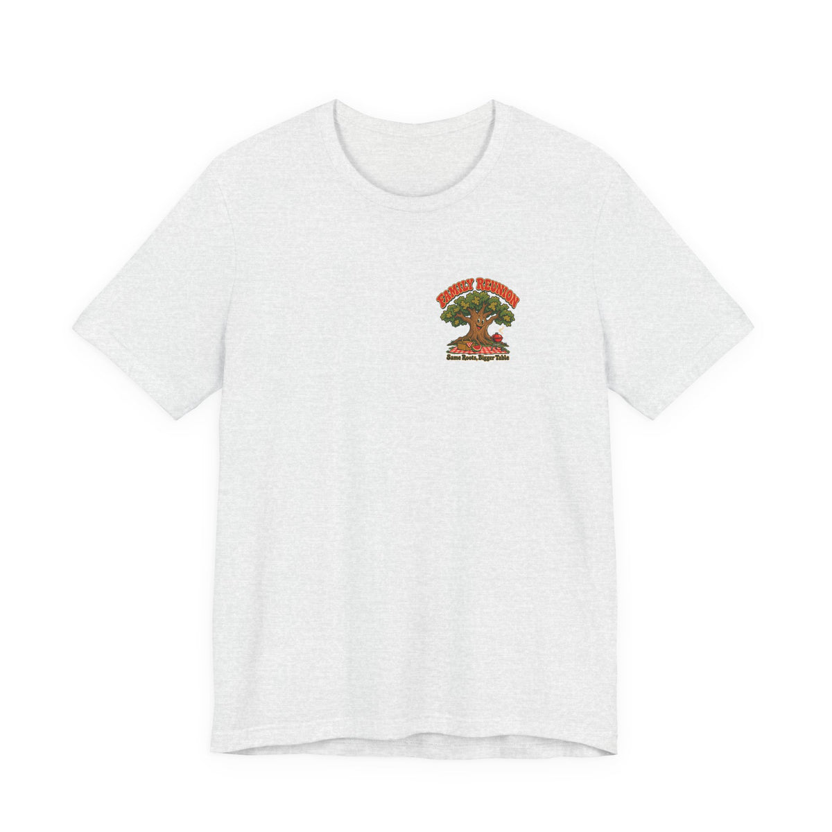 Family Reunion Same Roots Bigger Table Shirt, Front and Back Family Reunion T-Shirt, Matching Family Shirt