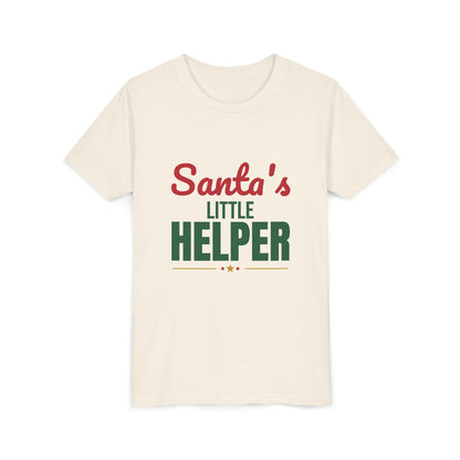 Santa's Little Helper Kids Shirt, Kids Christmas T-Shirt