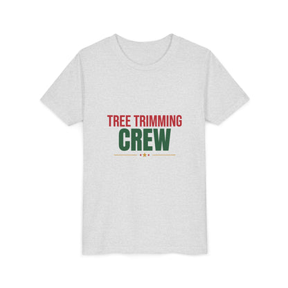 Tree Trimming Crew Kids Shirt, Kids Christmas Tree T-Shirt