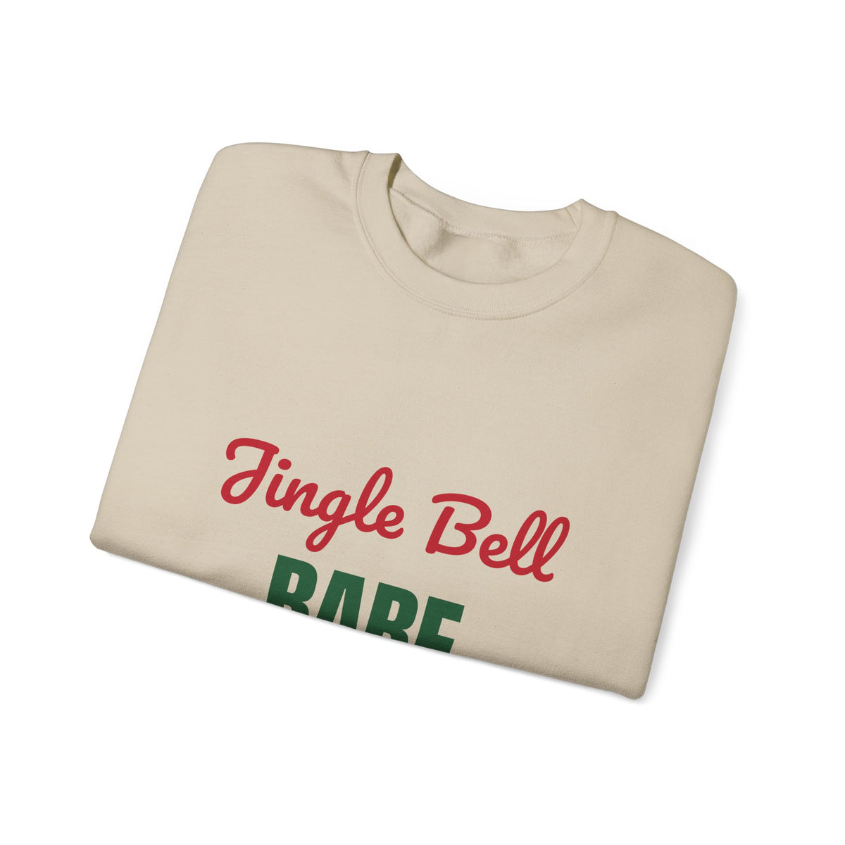 Jingle Bell Babe Sweatshirt, Womens Christmas Crewneck