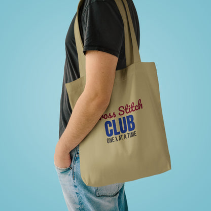 Cross Stitch Club One X at a Time Tote Bag