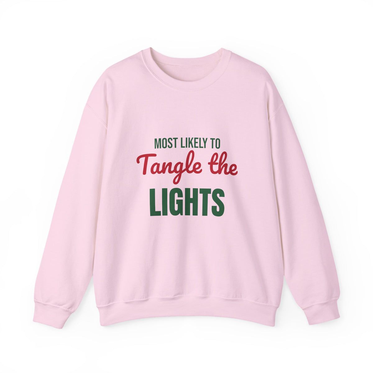 Most Likely to Tangle the Lights Sweatshirt, Most Likely to Tangle the Lights Christmas Sweatshirt