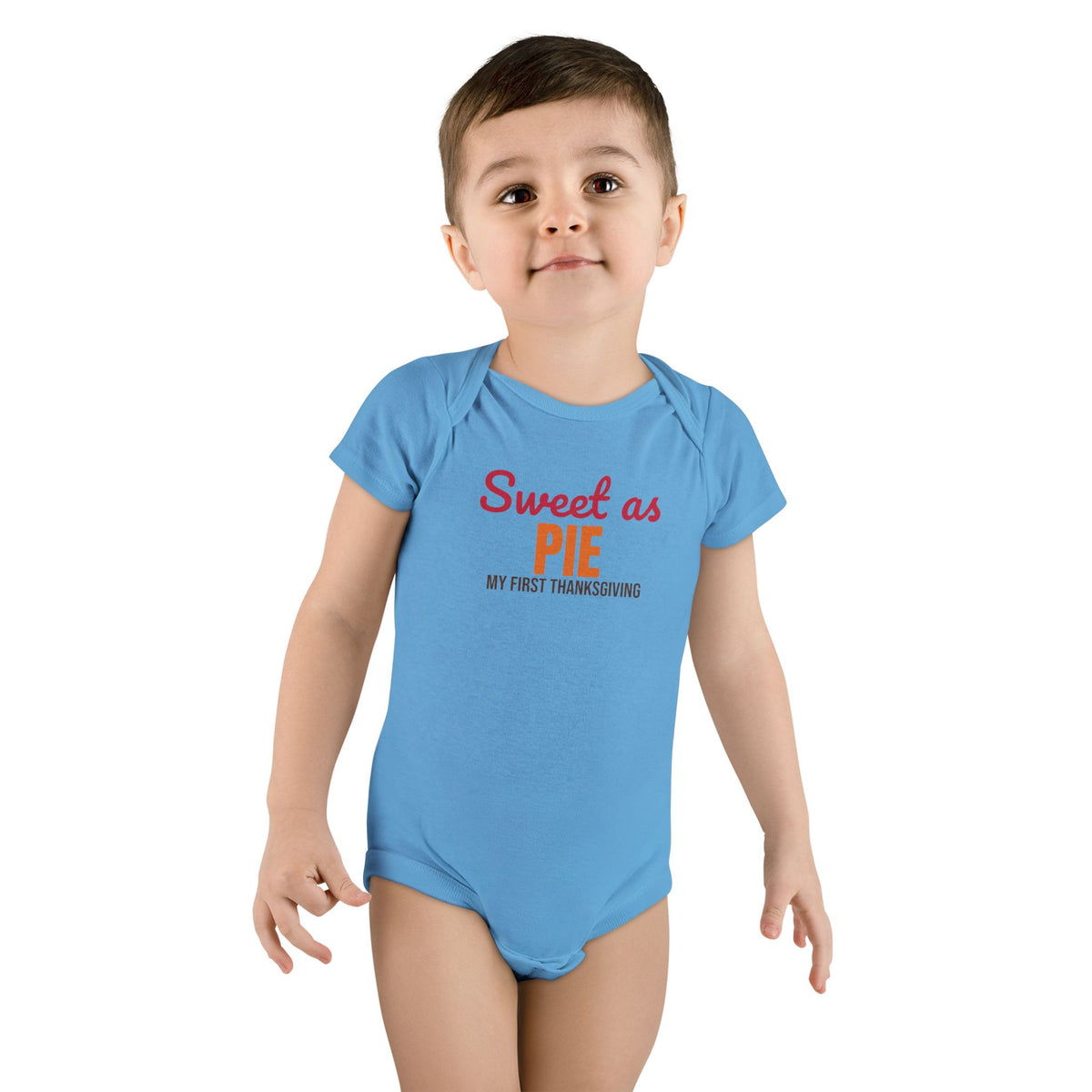 Sweet as Pie My First Thanksgiving Baby Bodysuit