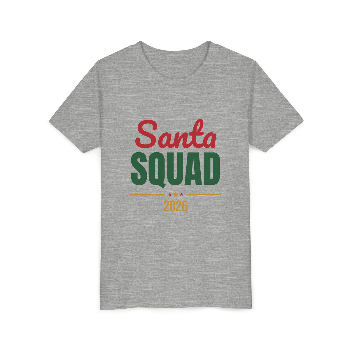 Santa Squad 2026 Kids Shirt, Kids Matching Christmas T-Shirt