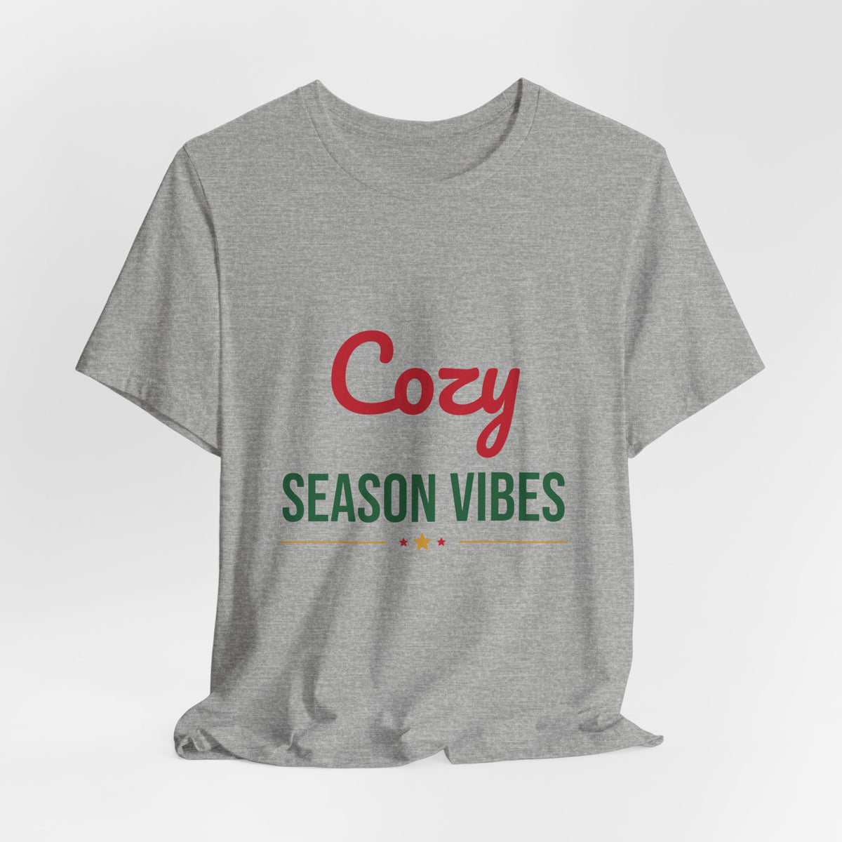 Cozy Season Vibes Shirt, Winter T-Shirt, Cozy Holiday Tee
