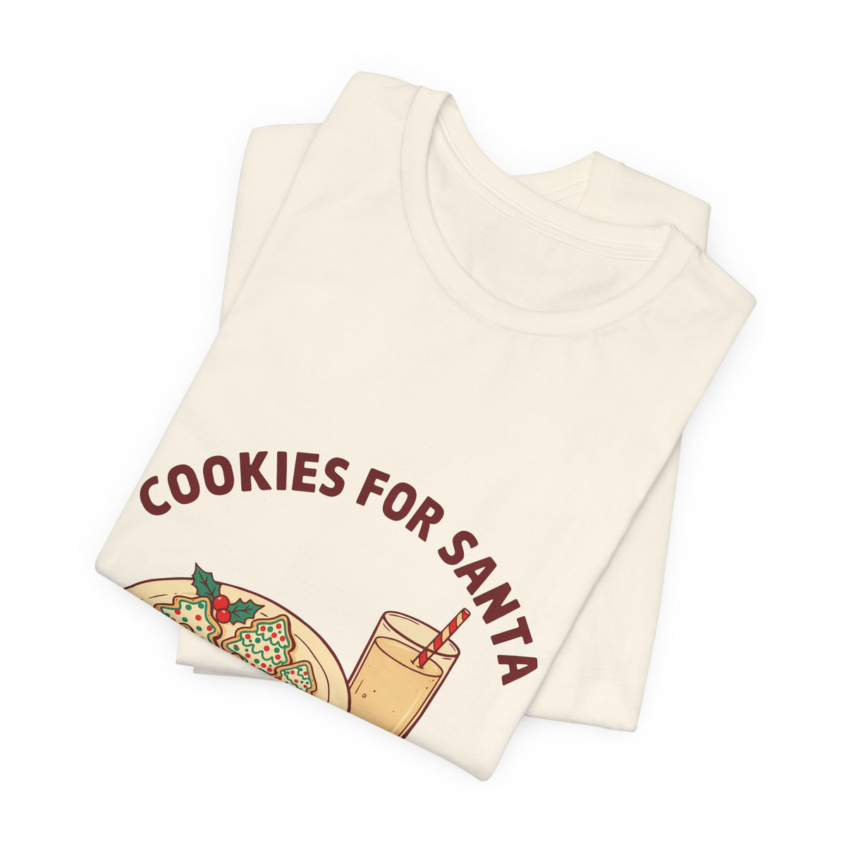 Cookies for Santa Shirt, Christmas Eve T-Shirt, Family Christmas Tee