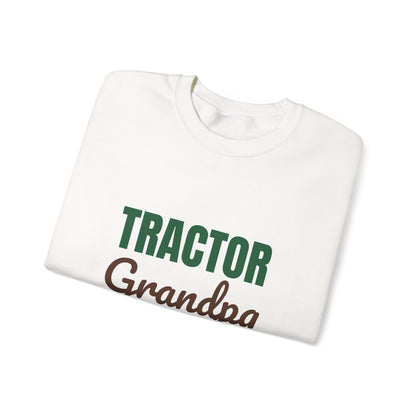 Tractor Grandpa Plowing Through Retirement Sweatshirt, Tractor Grandpa Crewneck