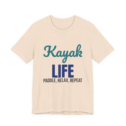 Kayak Life Paddle Relax Repeat Shirt