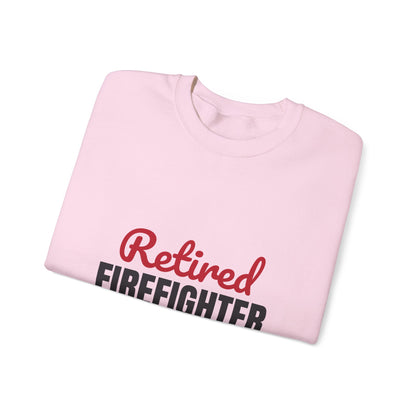 Retired Firefighter Sweatshirt, Firefighter Retirement Crewneck