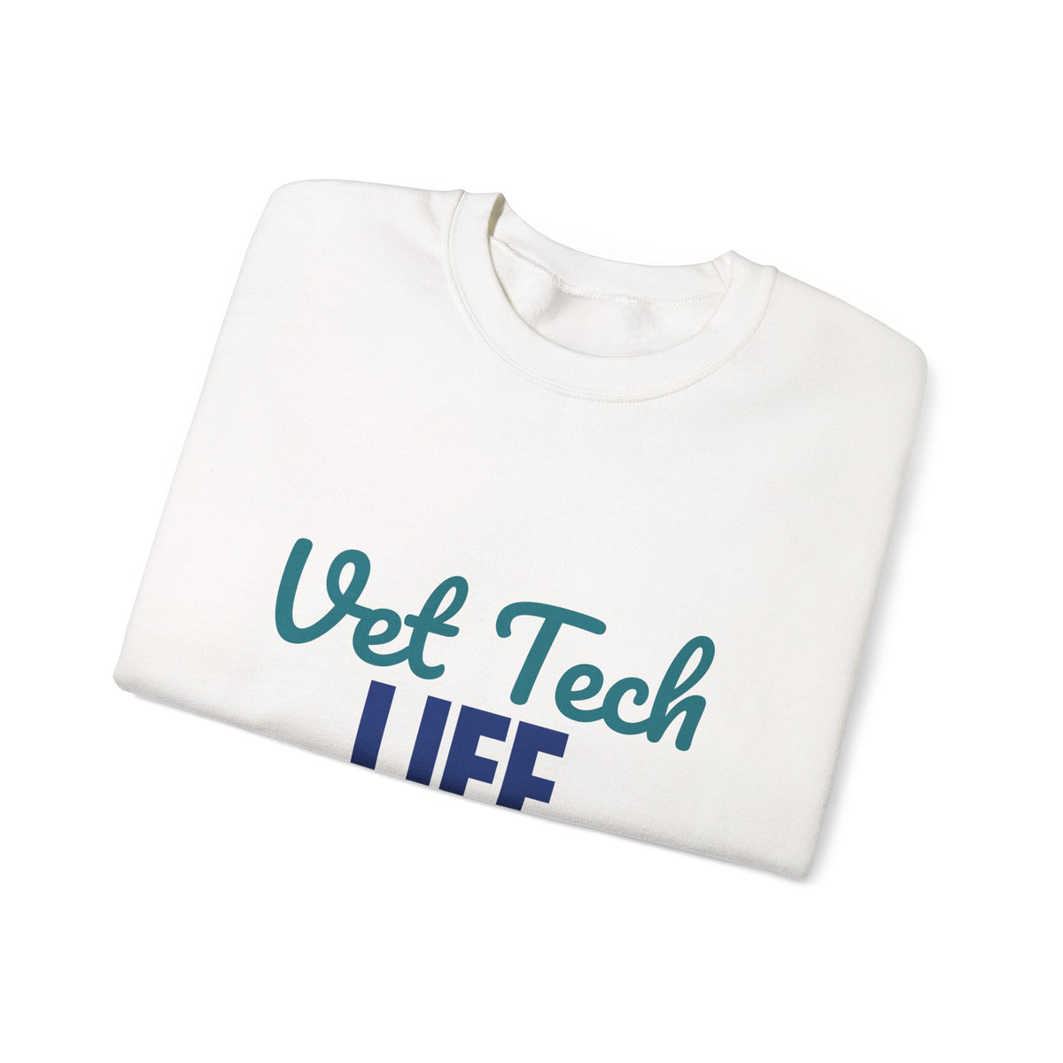 Vet Tech Life Saving Paws Daily Sweatshirt, Vet Tech Crewneck Sweatshirt