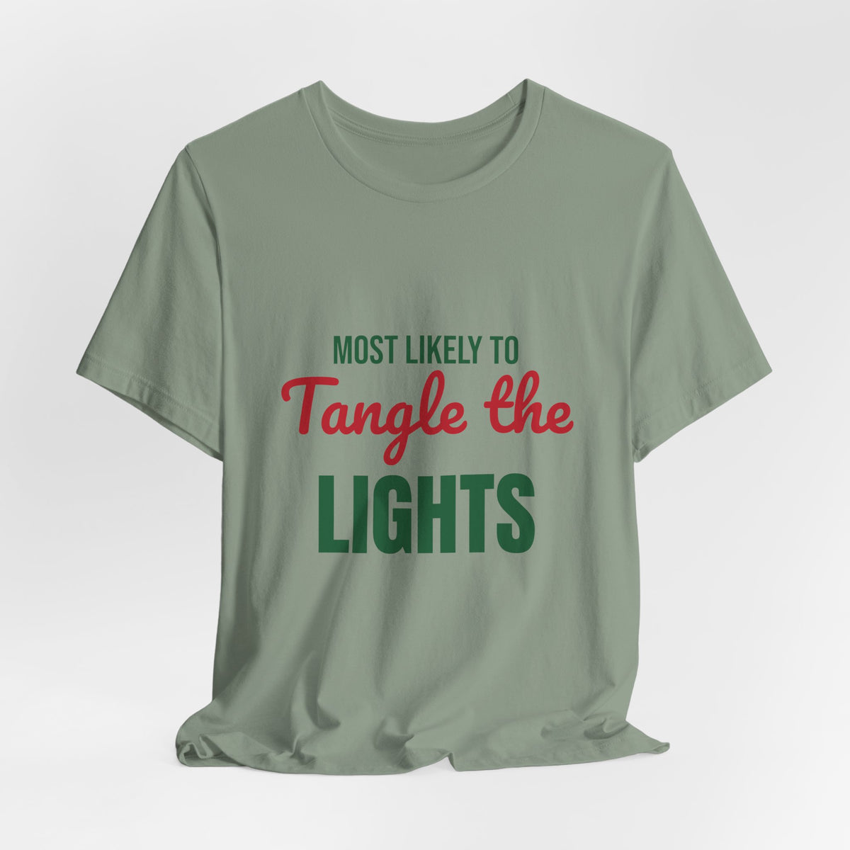 Most Likely to Tangle the Lights Shirt, Most Likely to Tangle the Lights T-Shirt, Family Christmas
