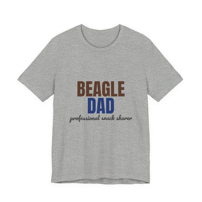 Beagle Dad Professional Snack Sharer Shirt, Beagle Dad T-Shirt, Beagle Lover Gift