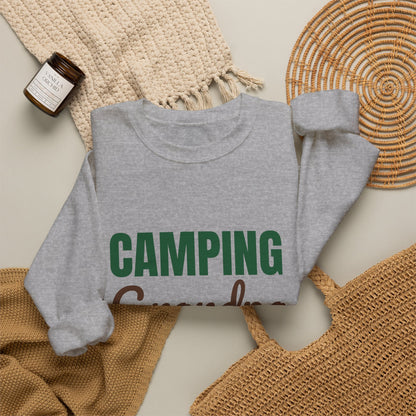 Camping Grandpa Sweatshirt, Camping Grandpa Crewneck