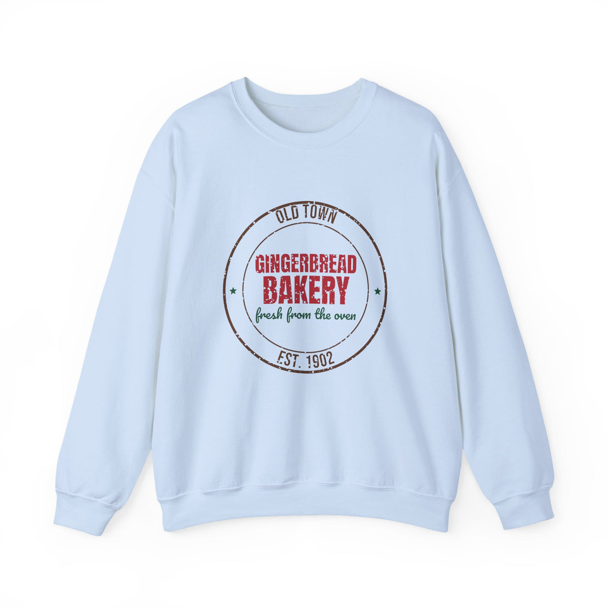 Old Town Gingerbread Bakery Est. 1902 Sweatshirt, Vintage Christmas Crewneck Sweatshirt