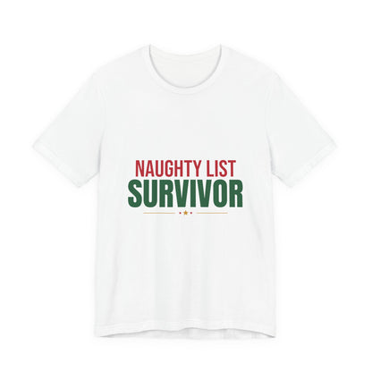 Naughty List Survivor Shirt