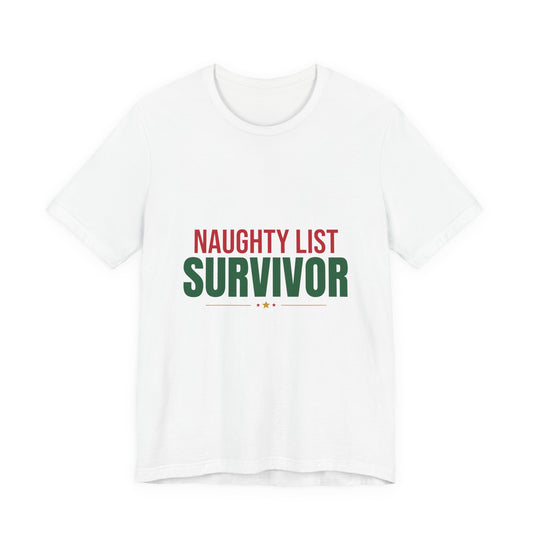 Naughty List Survivor Shirt