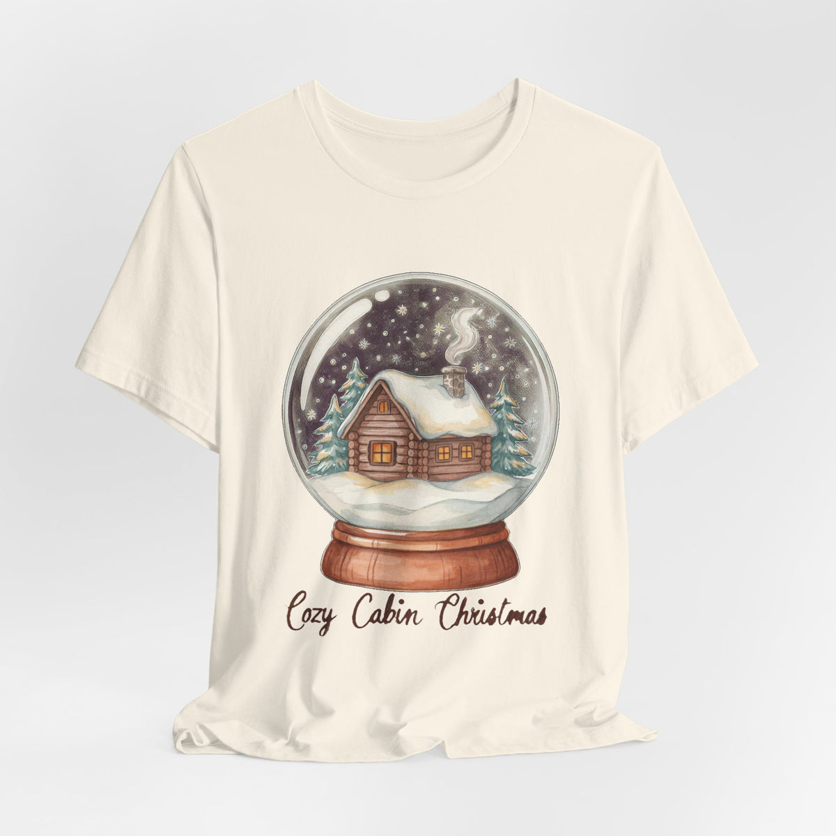 Cozy Cabin Christmas Snow Globe Shirt, Cozy Cabin Christmas Snow Globe T-Shirt