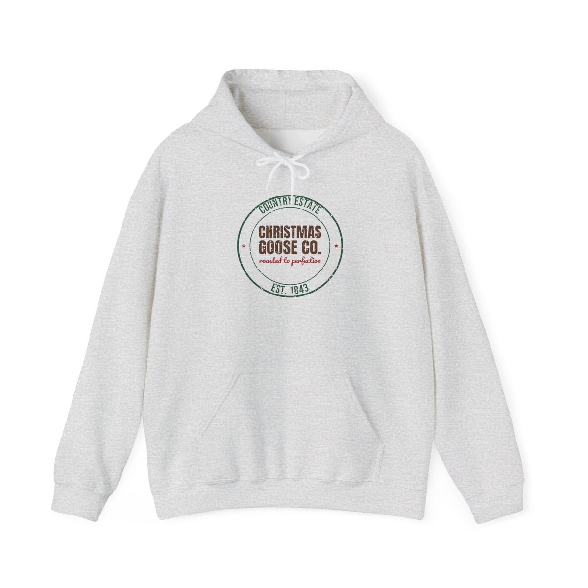 Country Estate Christmas Goose Co. Est. 1843 Hoodie, Vintage Christmas Hoodie