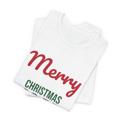 Merry Christmas Dog Dad Shirt, Dog Dad Christmas T-Shirt, Dog Lover Gift