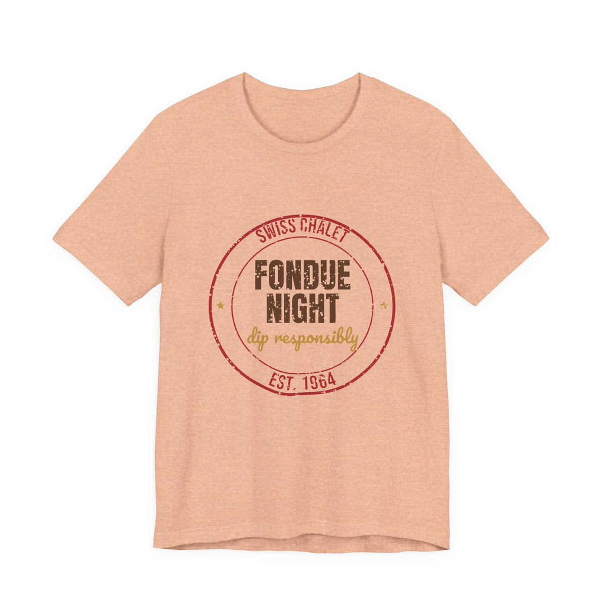 Swiss Chalet Fondue Night Est. 1964 Shirt, Vintage Fondue T-Shirt, Vintage Fondue Gift