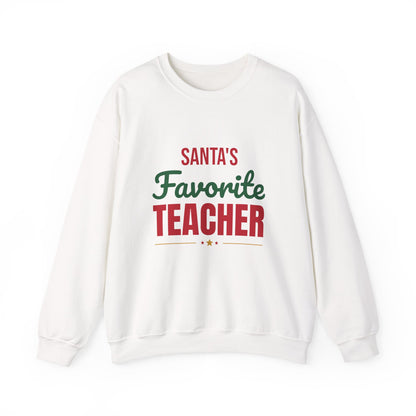 Santa's Favorite Teacher Sweatshirt