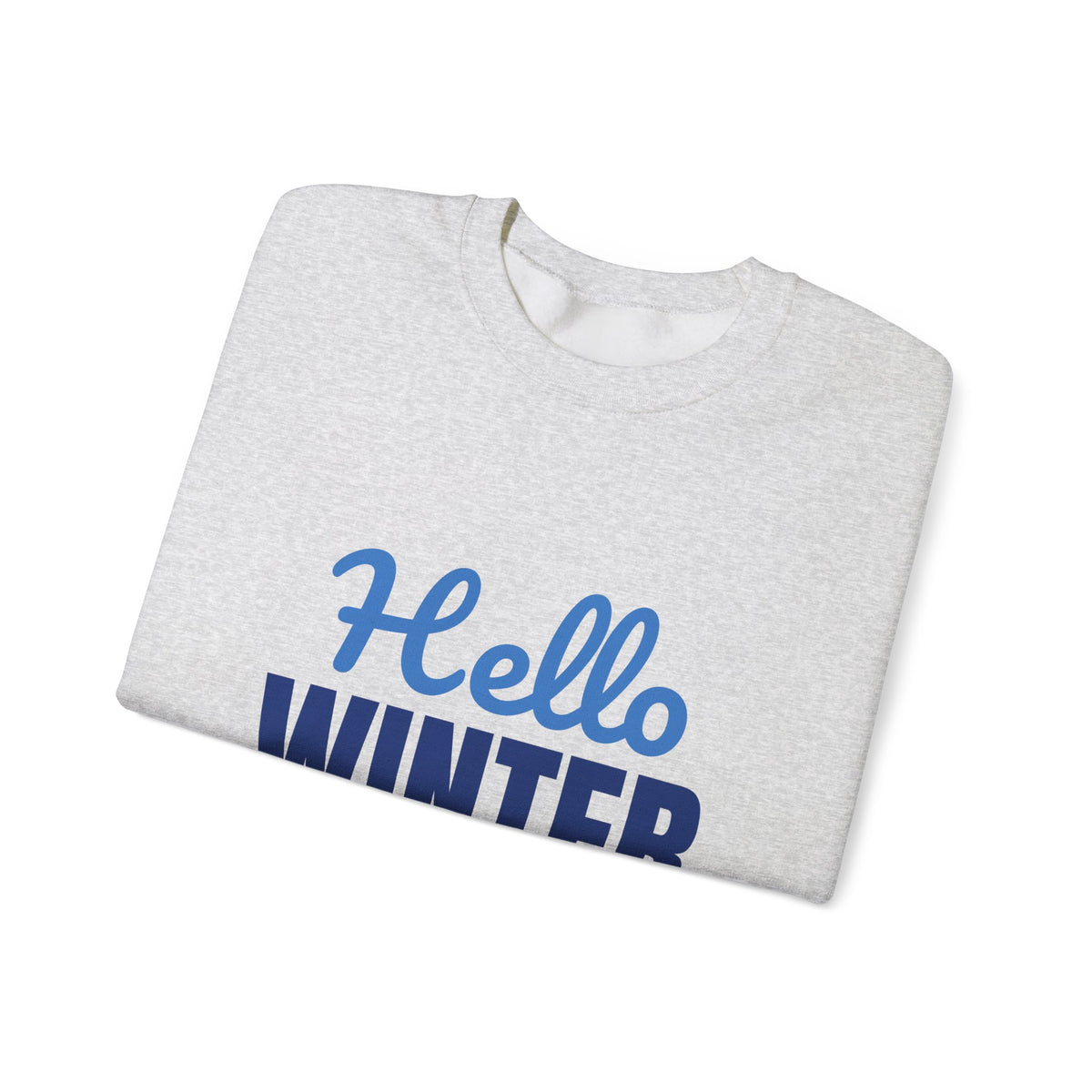 Hello Winter Cozy Season Mode Sweatshirt, Winter Crewneck, Cozy Season Sweatshirt