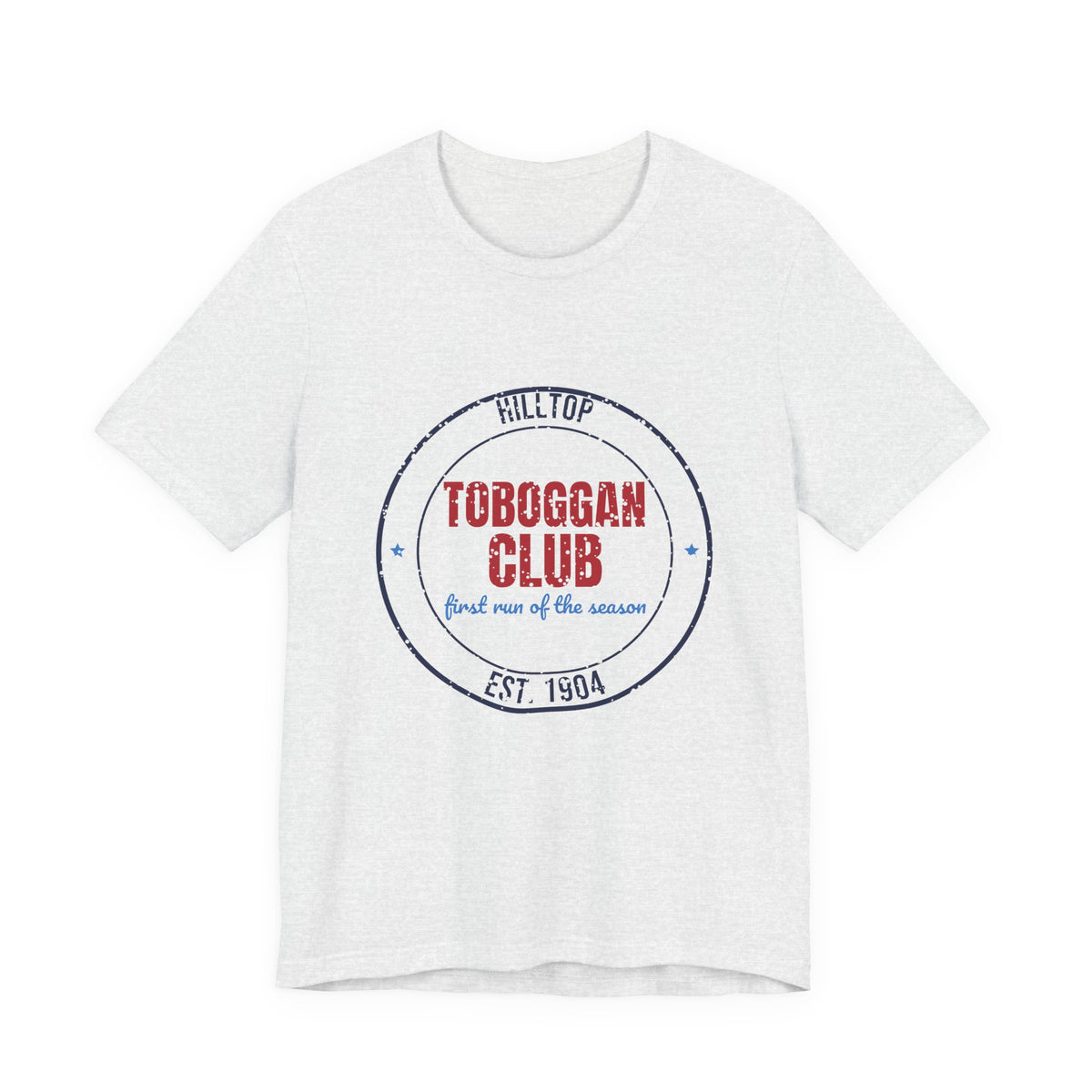 Hilltop Toboggan Club Est. 1904 Shirt, Vintage Winter T-Shirt, Vintage Winter Gift