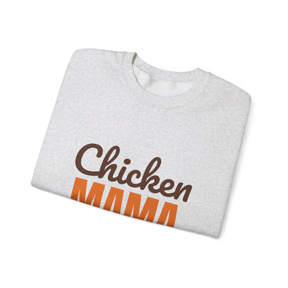 Chicken Mama Fresh Eggs Daily Sweatshirt, Chicken Mama Crewneck Sweatshirt