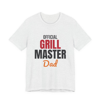 Official Grill Master Dad Shirt