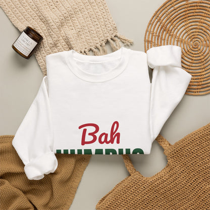 Bah Humbug Sweatshirt, Funny Grumpy Christmas Crewneck