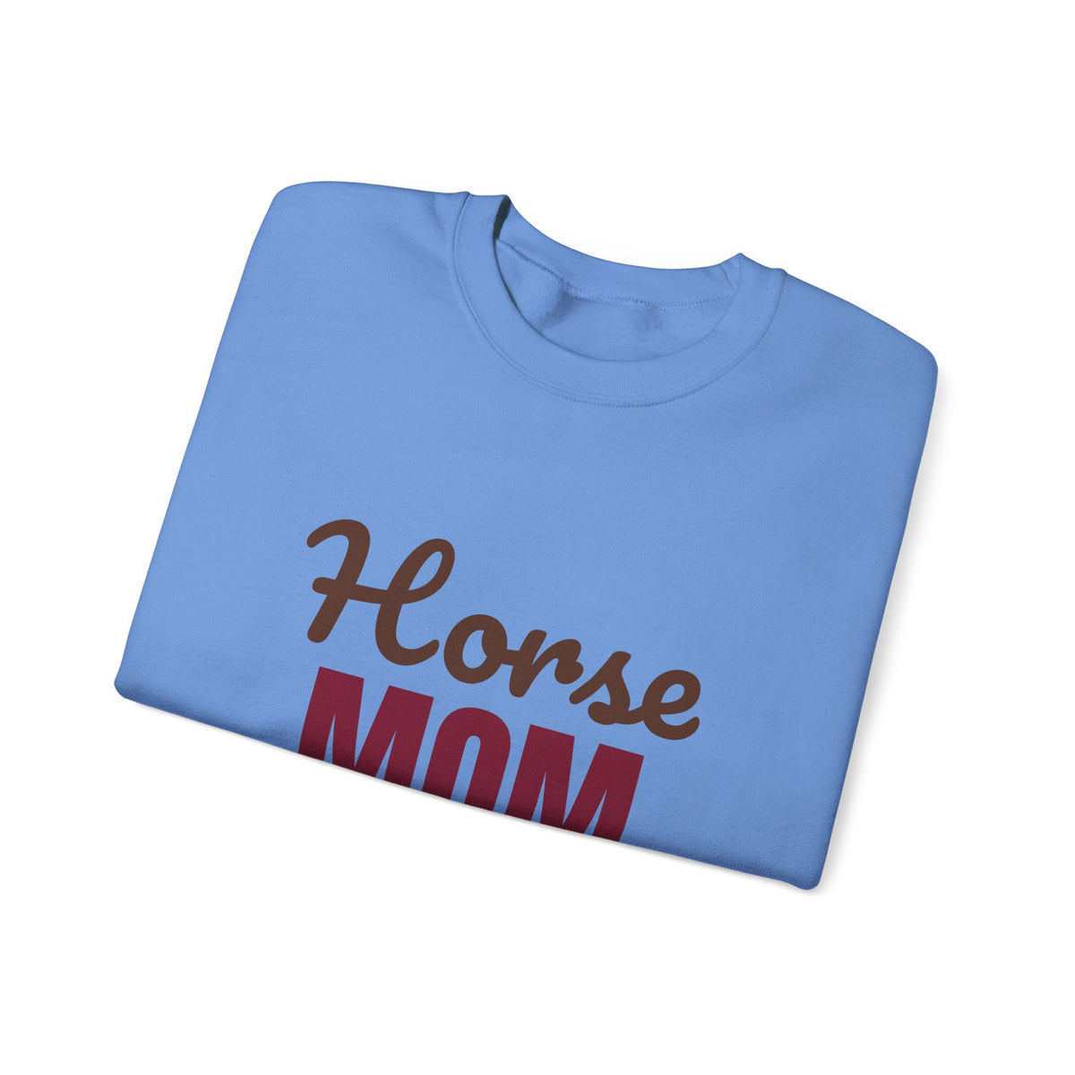 Horse Mom Barn Hair Don't Care Sweatshirt, Horse Mom Crewneck