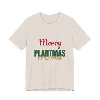Merry Plantmas Shirt, Plant Lover Christmas T-Shirt
