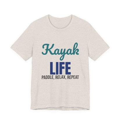 Kayak Life Paddle Relax Repeat Shirt, Kayaking T-Shirt, Paddling Gift