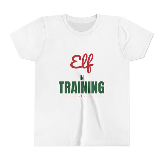 Elf in Training Kids Shirt