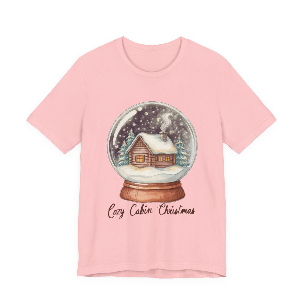 Cozy Cabin Christmas Snow Globe Shirt, Cozy Cabin Christmas Snow Globe T-Shirt