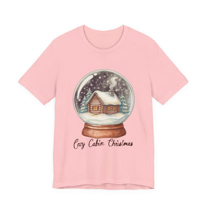 Cozy Cabin Christmas Snow Globe Shirt, Cozy Cabin Christmas Snow Globe T-Shirt