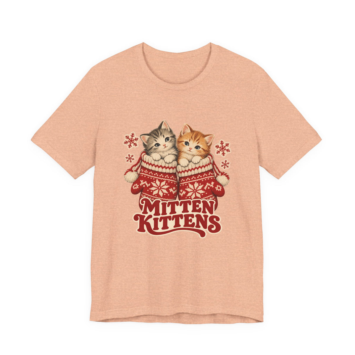 Mitten Kittens Cute Winter Cats Shirt, Winter Kittens T-Shirt, Winter Kittens Gift