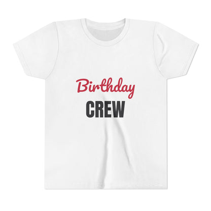 Birthday Crew Kids Shirt