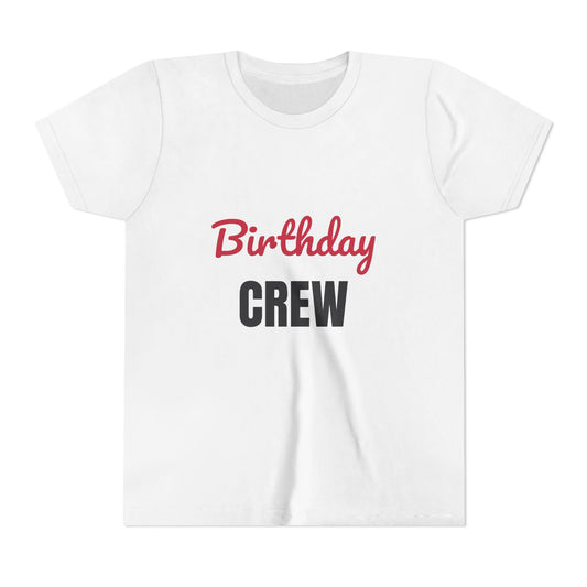 Birthday Crew Kids Shirt