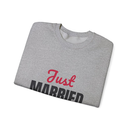 Just Married 2026 Sweatshirt, Honeymoon Crewneck, Newlywed Gift