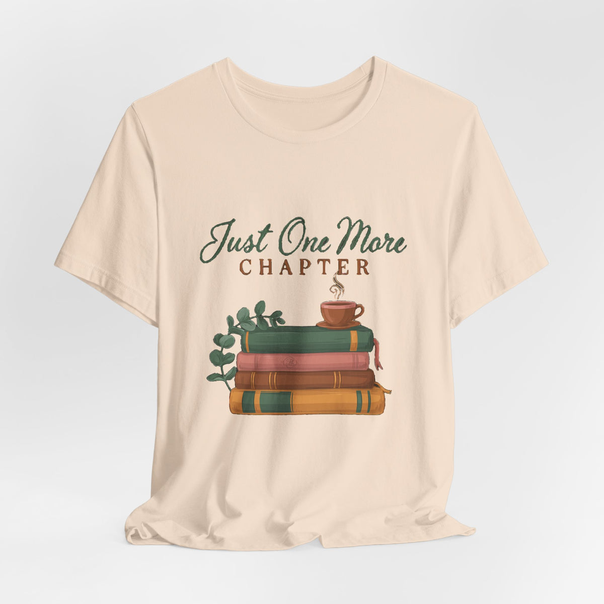 Just One More Chapter Shirt, Book Lover T-Shirt, Bookish Gift for Readers