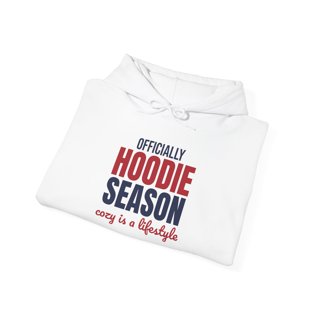 Officially Hoodie Season Cozy Is a Lifestyle Hoodie, Hoodie Season Hoodie