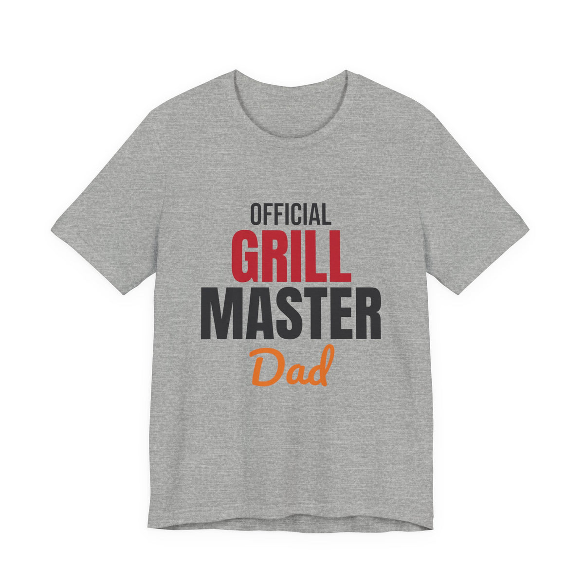 Official Grill Master Dad Shirt, BBQ Dad T-Shirt, Grilling Gift for Dad