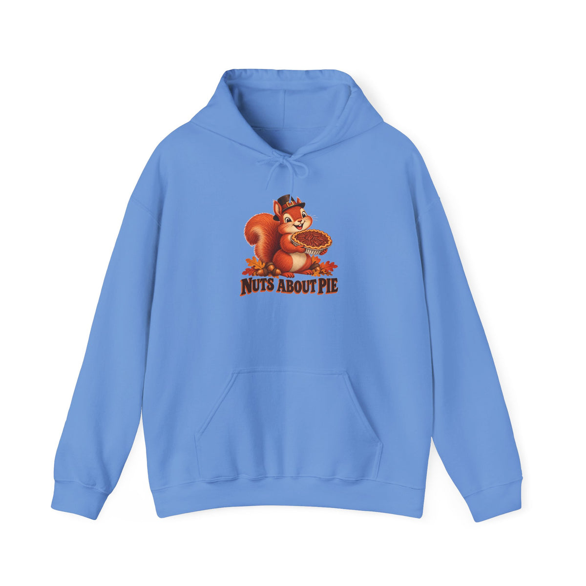 Nuts About Pie Squirrel Thanksgiving Hoodie, Squirrel Thanksgiving Hoodie