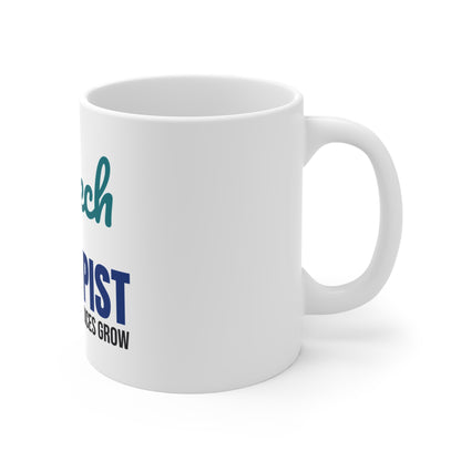 Speech Therapist Helping Little Voices Grow Mug