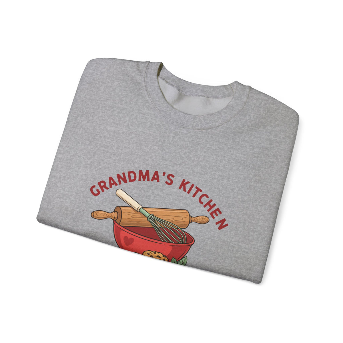 Grandma's Kitchen Love Served Daily Sweatshirt, Grandma Baking Crewneck, Gift for Grandma