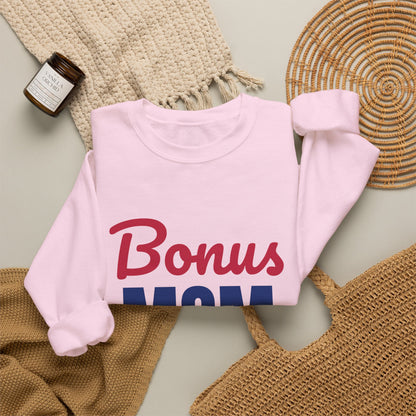 Bonus Mom Loved by Choice Sweatshirt, Bonus Mom Crewneck