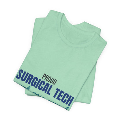 Proud Surgical Tech Count Pass Repeat Shirt, Proud Surgical Tech T-Shirt, Scrub Tech Gift